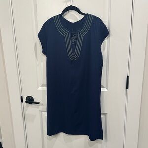 Elegant Navy Blue Dress